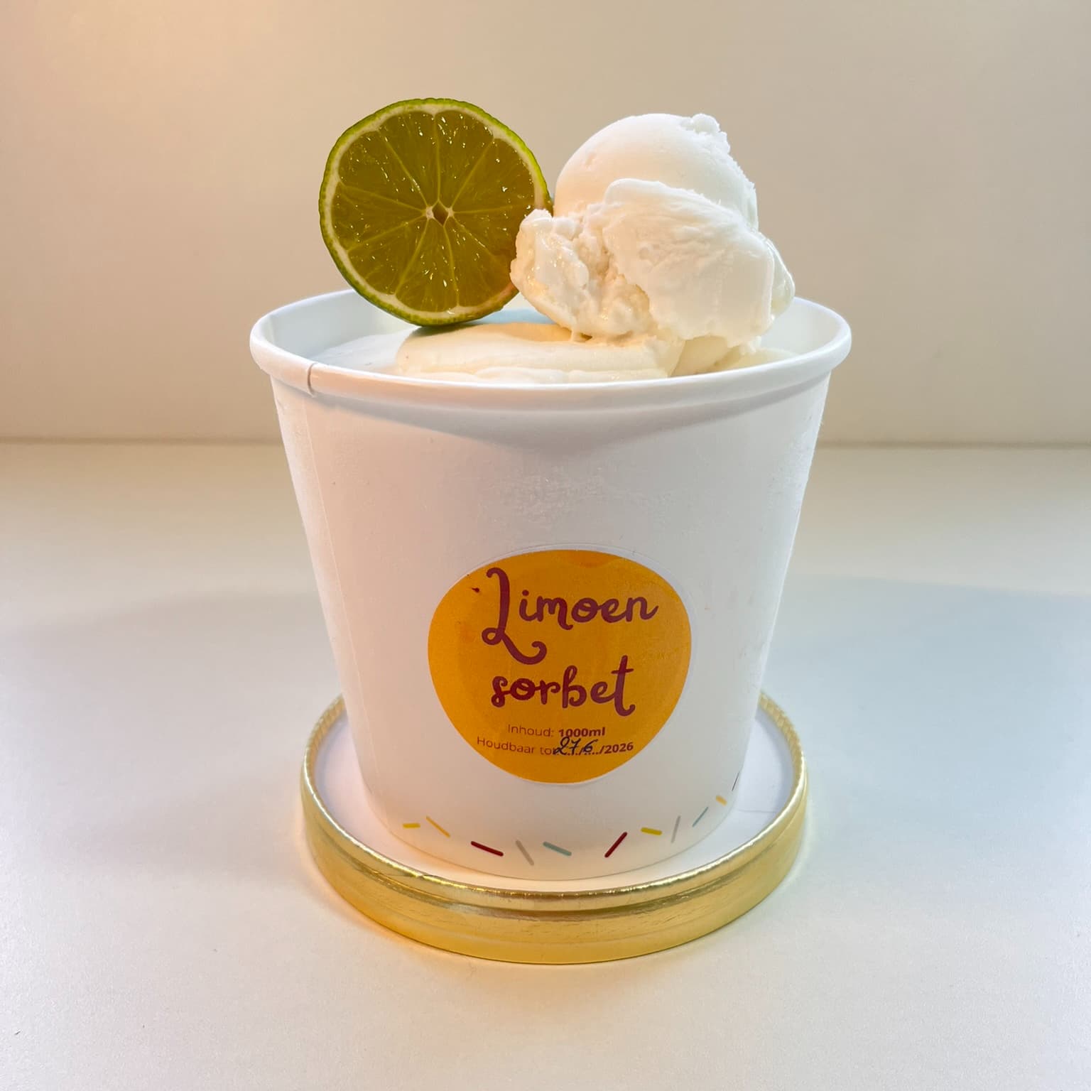 Limoensorbet
