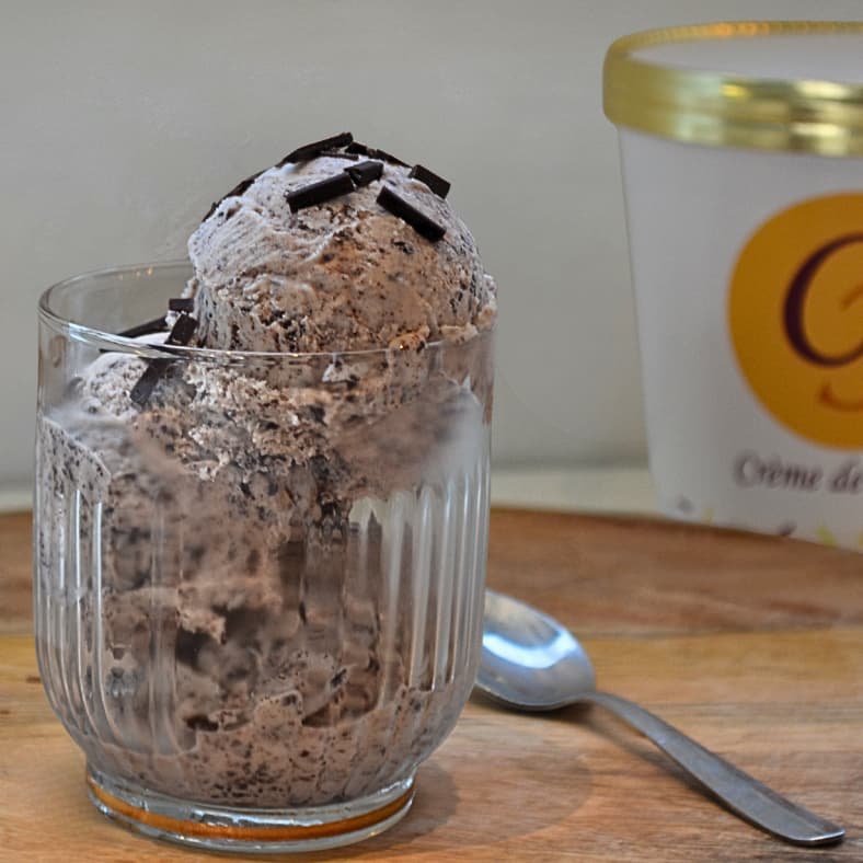 Stracciatella, van dichtbij