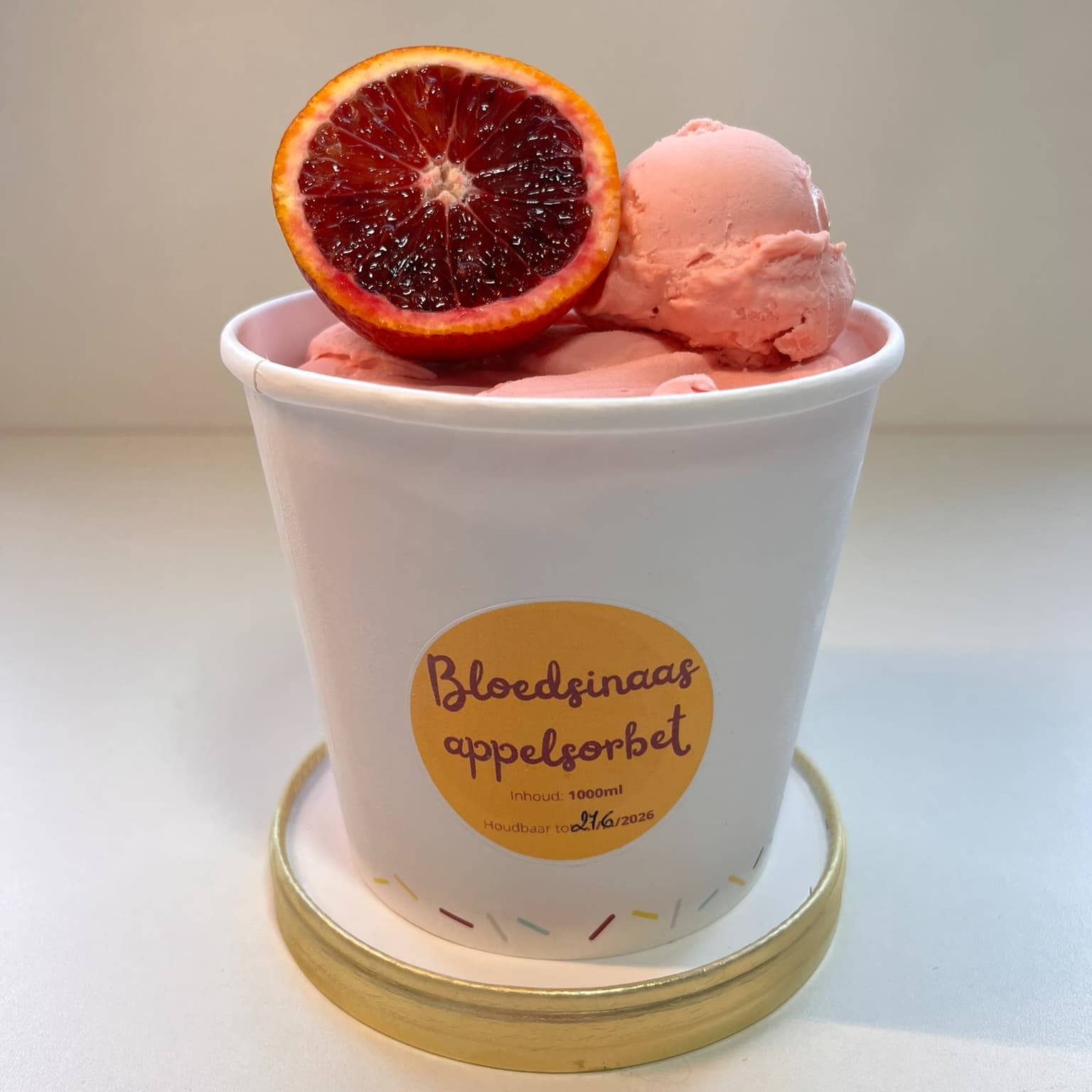 Bloedappelsiensorbet