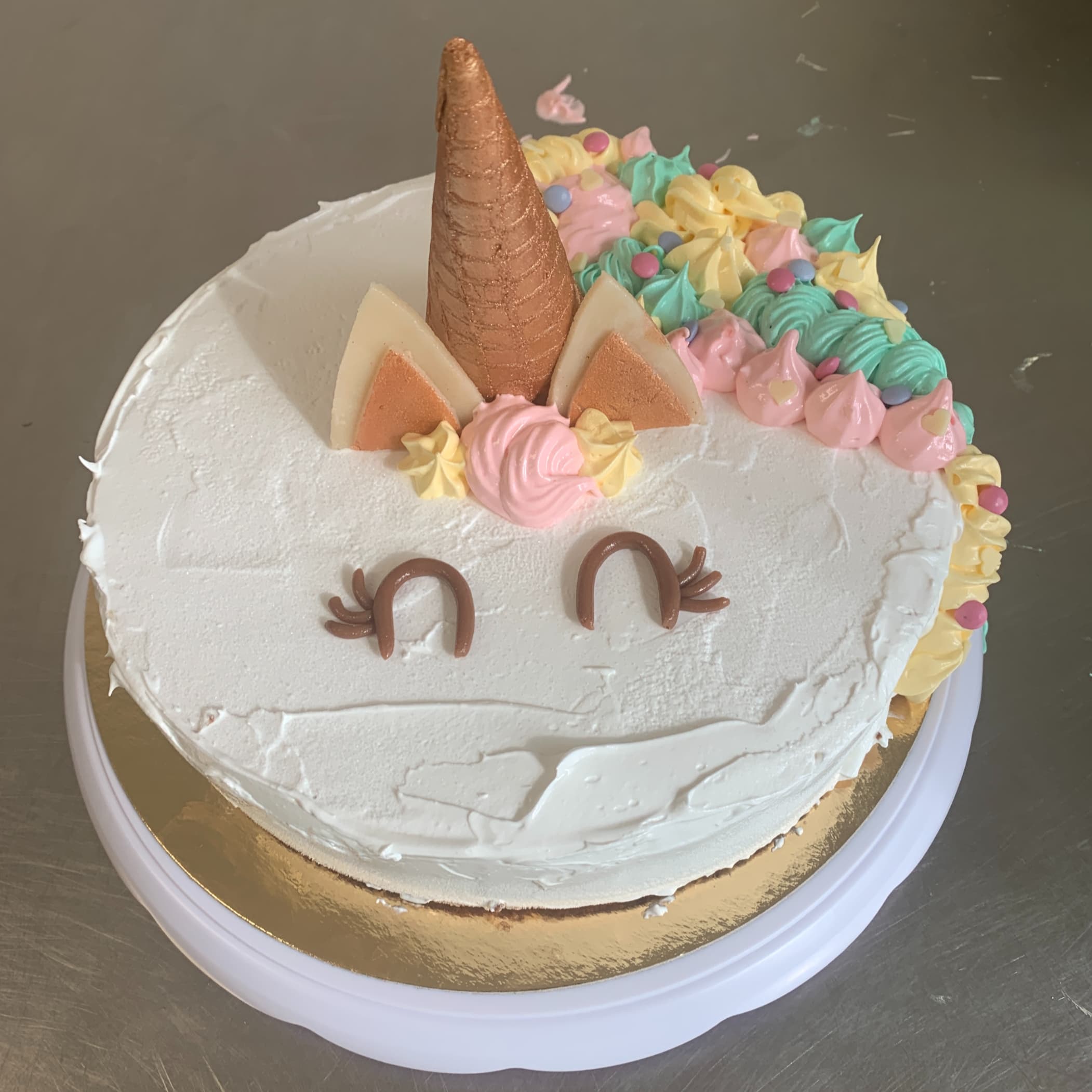 Unicorn, van dichtbij